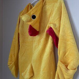 Kids Chicken / Rooster Yellow Plush Costume Onesie